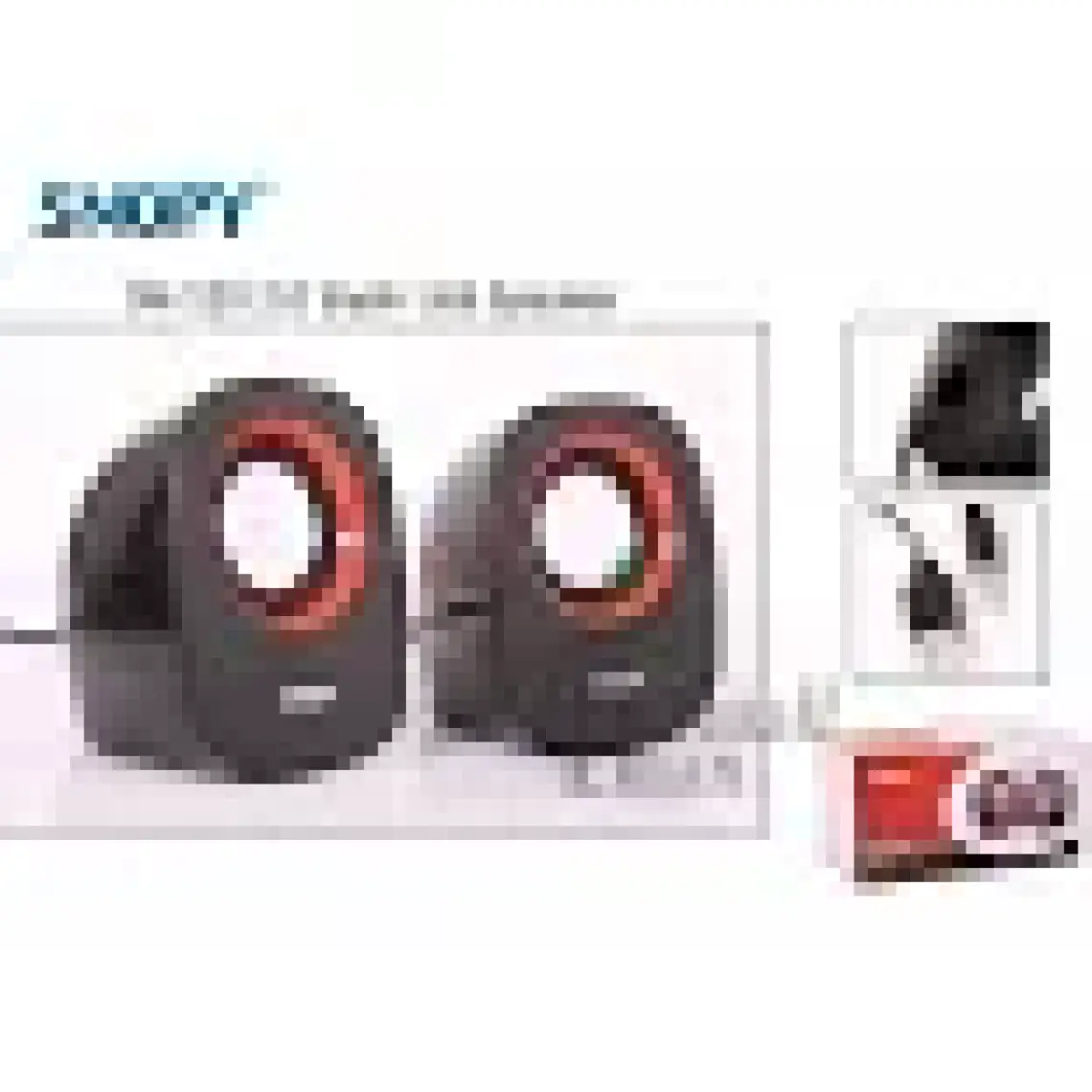 Snopy Sn-120 2.0 Beyaz/Turuncu Usb Speaker