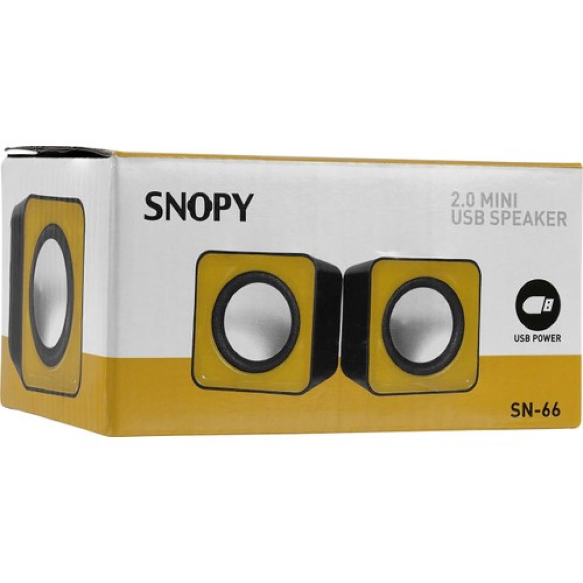 Snopy SN-66 1 W 1+1 Sarı Hoparlör