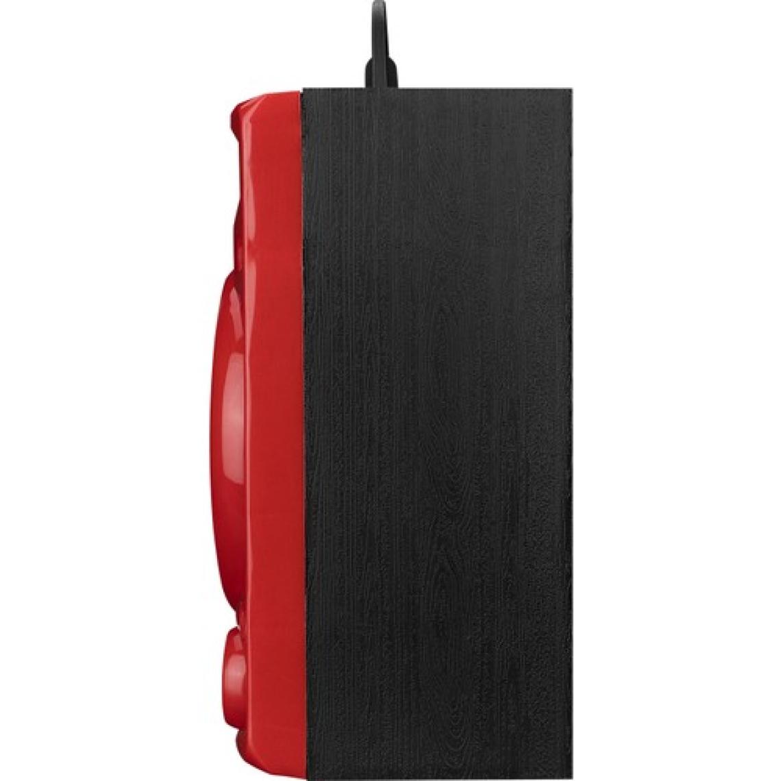 Asonic AS-A33K 3W - DC 5V Bluetooth Speaker Kırmızı