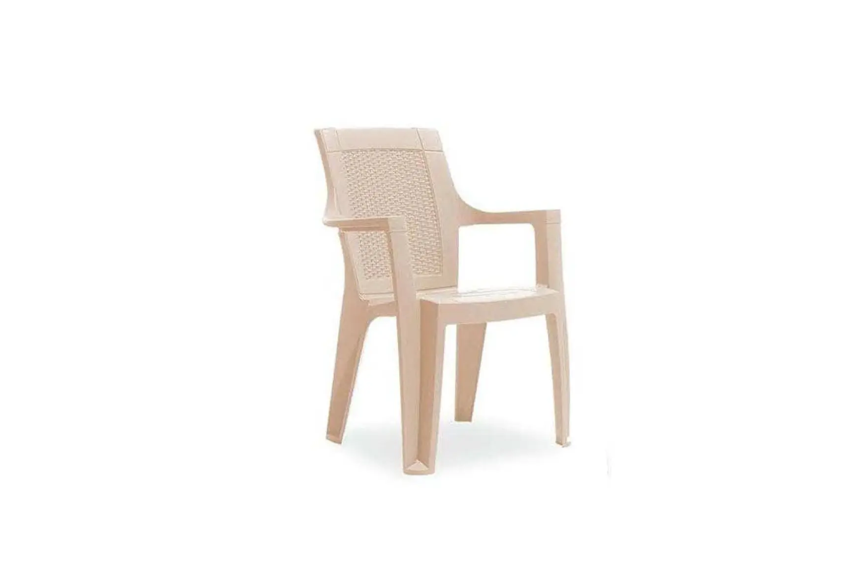 Cakha Elegance Rattan Desenli Plastik Koltuk Capi