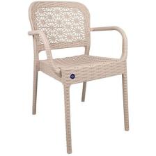 Mandella Ares Rattan Koltuk (4 Adet) Çölbeji