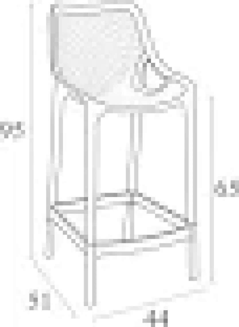 Siesta 067 Air Bar Contracter Serisi Bar Sandalyesi 65 Cm