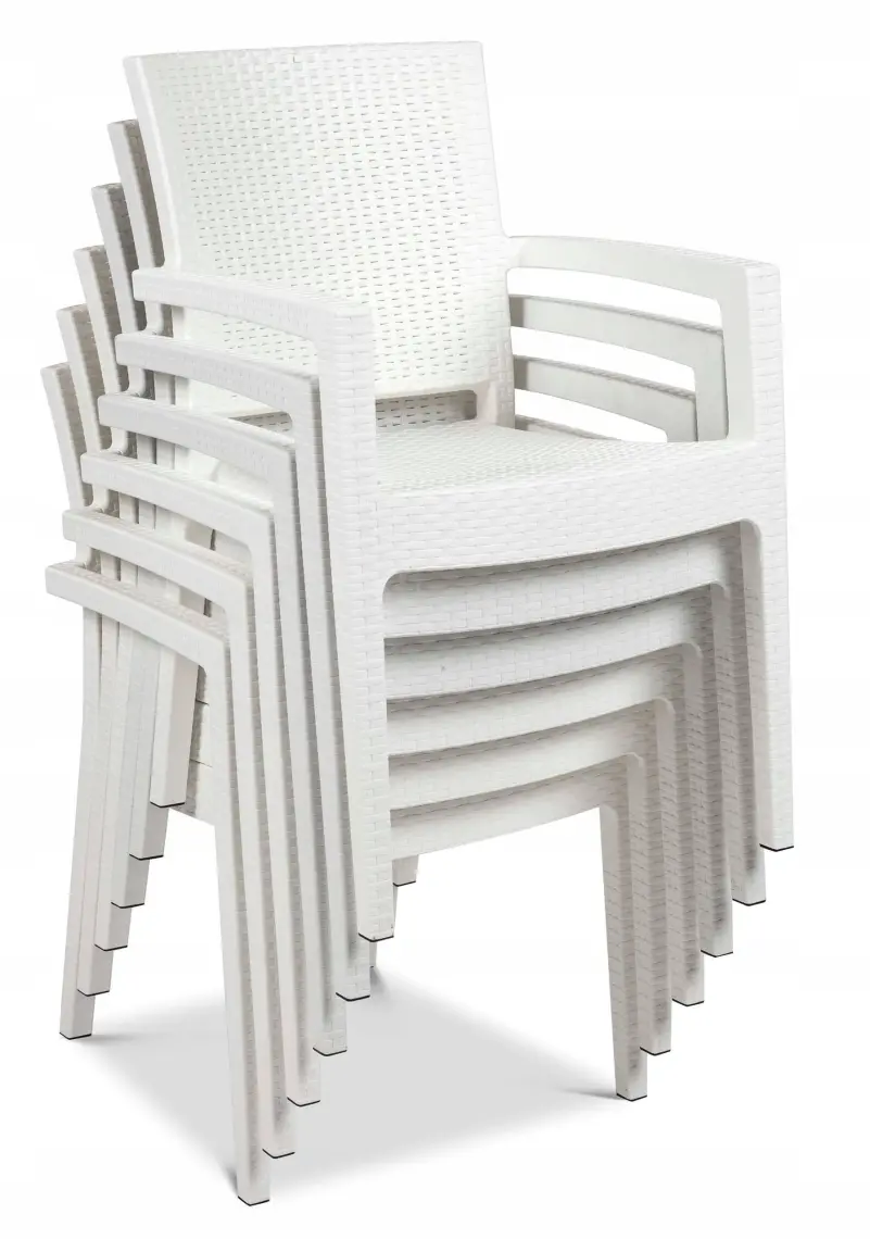 Novussi Paris Rattan Koltuk Beyaz