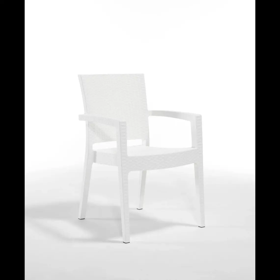 Novussi Garden Paris Rattan Sandalye -Beyaz