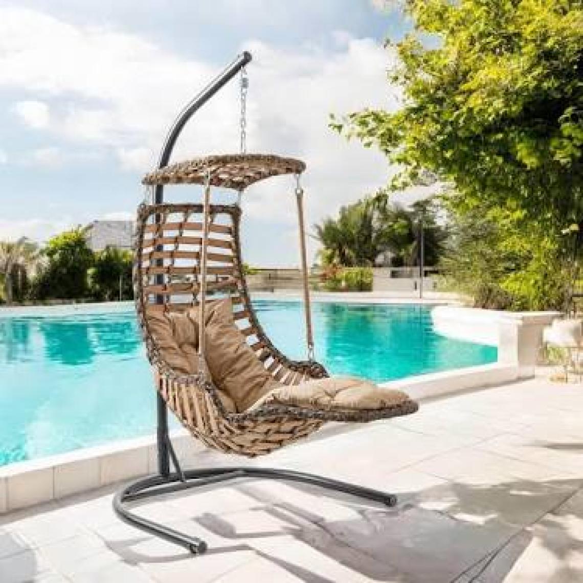 Capri Swing Alaçatı Plus Tekli Bahçe Salıncağı | Bahçe Salıncağı