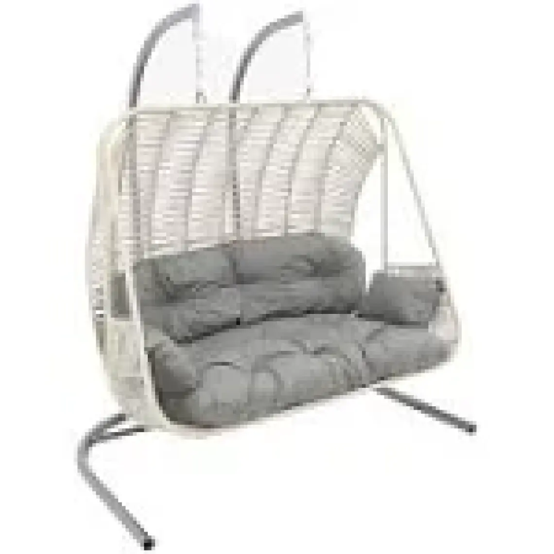 Monalin Home Garden Kudüs Makrome El Örgüsü Çift Kişilik Balkon Teras Bahçe Salıncağı