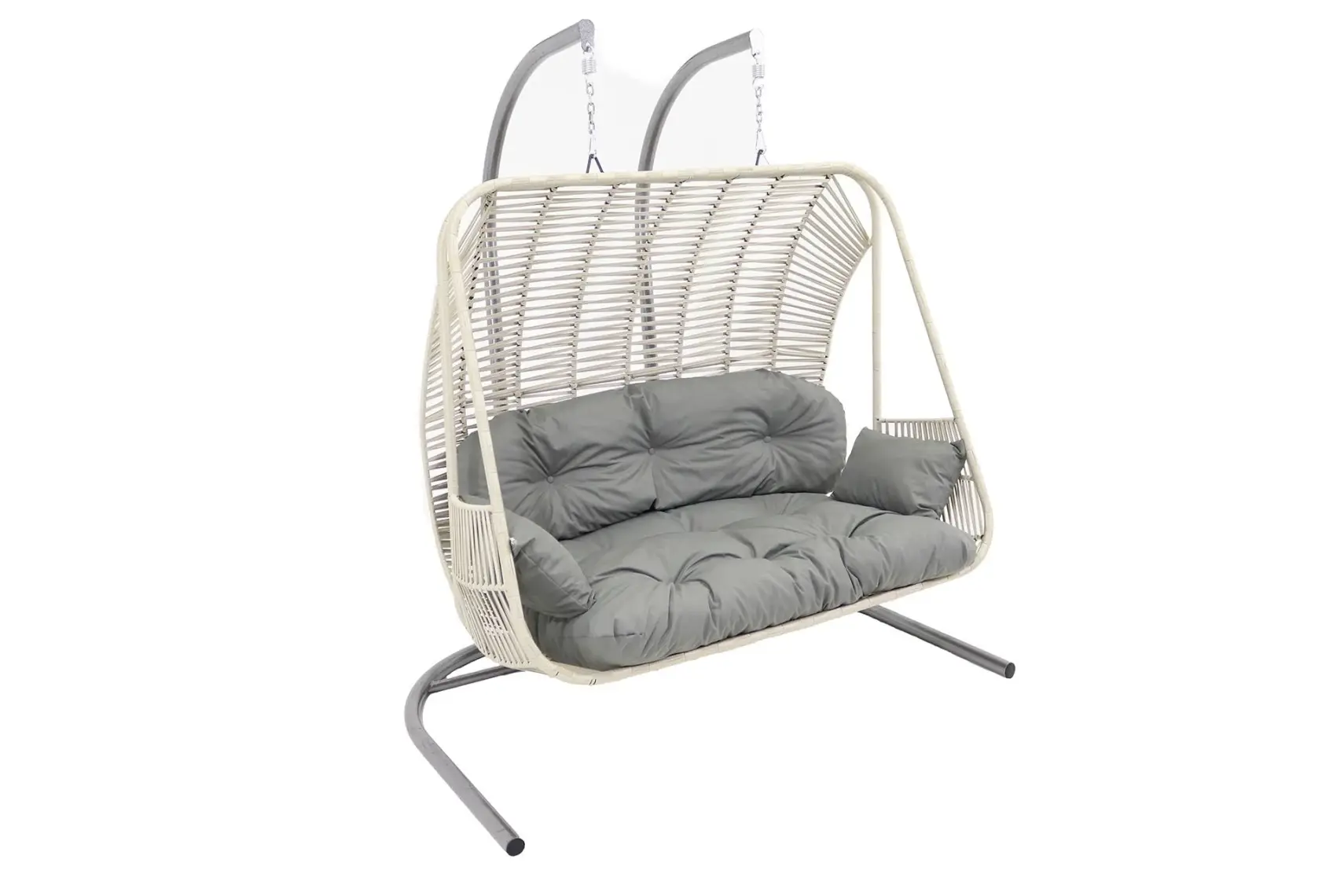 Monalin Home Garden Kudüs Makrome El Örgüsü Çift Kişilik Balkon Teras Bahçe Salıncağı
