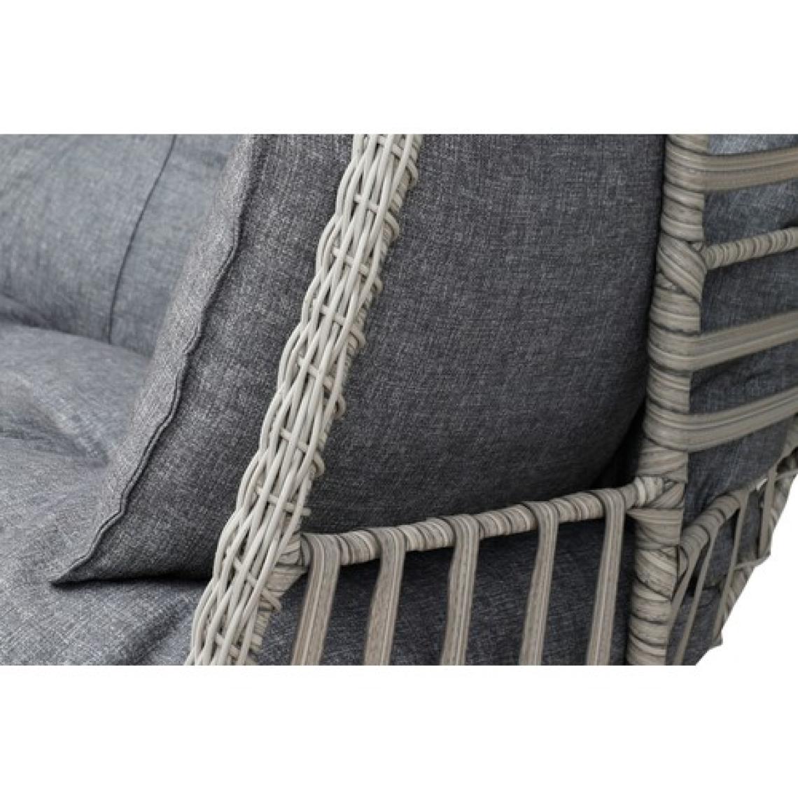 Tu Tienda Çift Kişilik Rattan Salıncak,beyaz