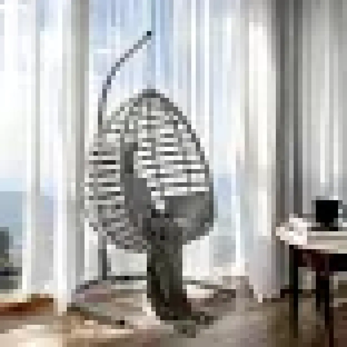 Capri Swing Gümbet Tekli Rattan Bahçe Salıncağı |  Balkon Salıncağı