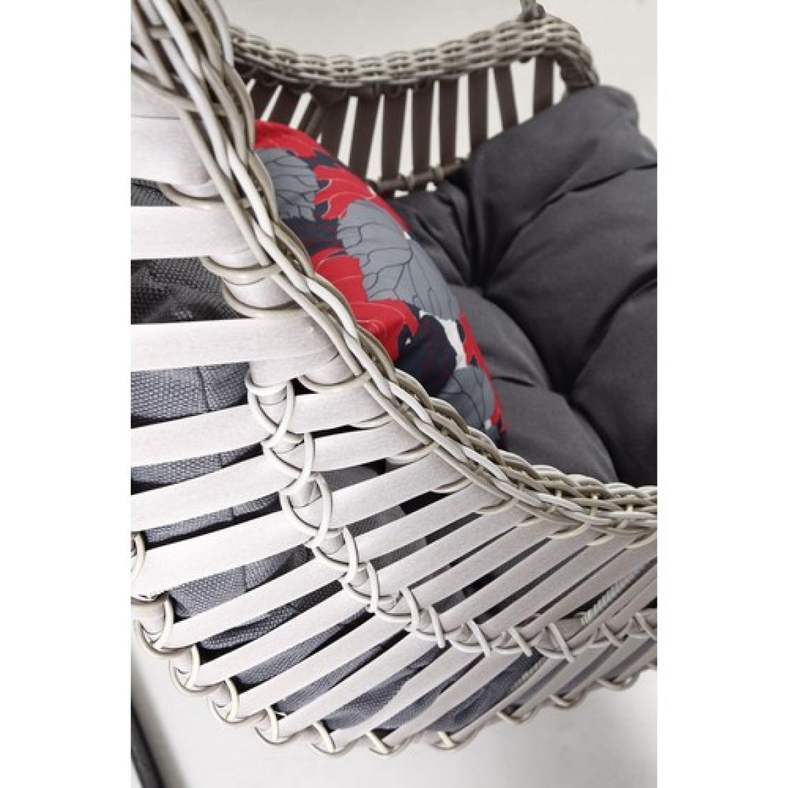 Capri Swing Alaçatı Tekli Rattan Bahçe Balkon Salıncağı
