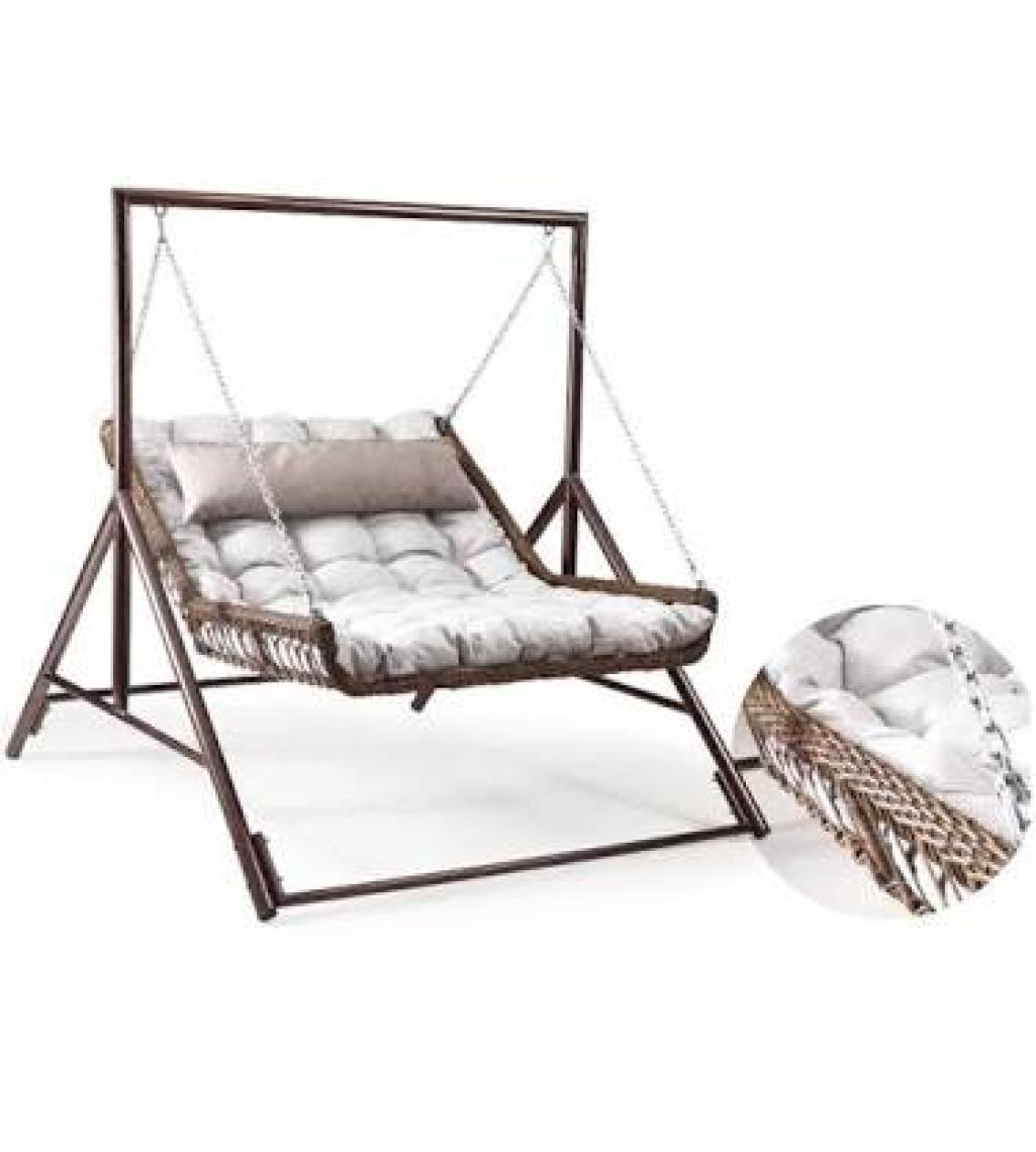 Capri Swing Capri Bed Rattan Bahçe Salıncağı | Balkon Salıncağı