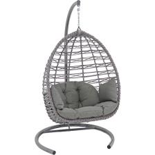 Monalin Home Garden Rattan Cross El Örgüsü Bahçe & Balkon & Teras Salıncağı