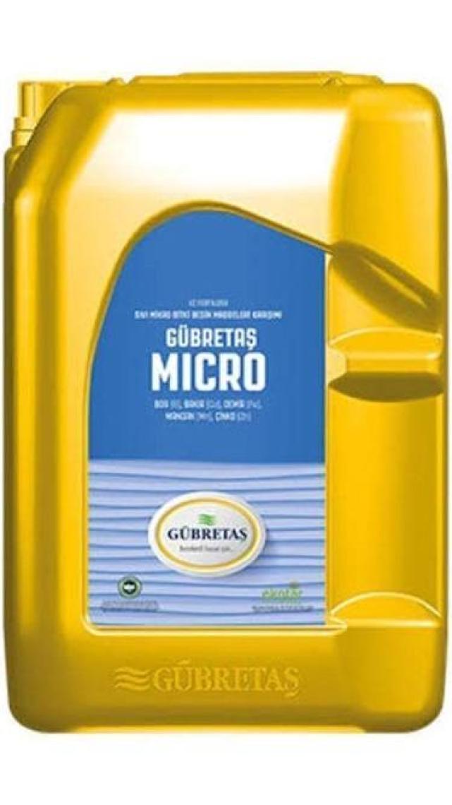 Gübretaş Micro Bor, Bakır, Demir,mangan, Çinko 20 Lt
