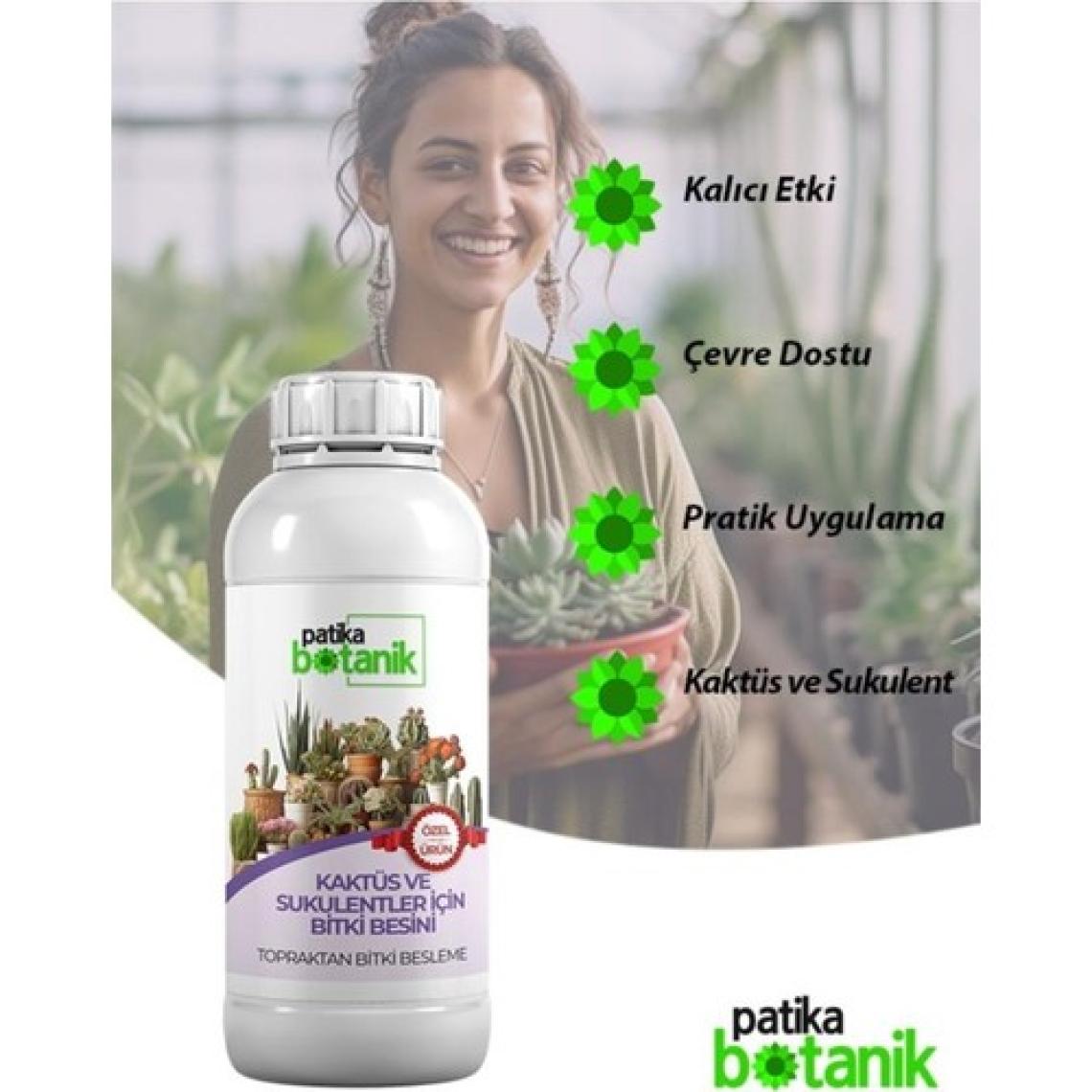 Patika Botanik 500 ml Kaktüs ve Sukulentler Için Genel Besin - Topraktan