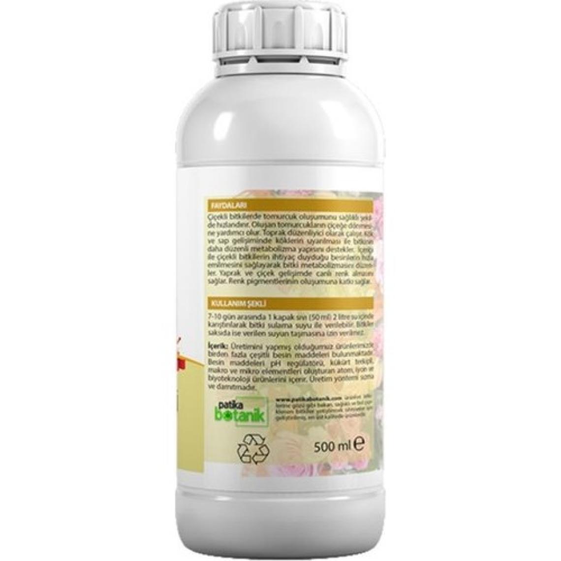 Patika Botanik 500 ml Çiçeklendirici- Süs Bitkileri Için - Topraktan