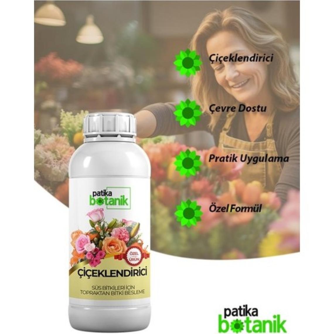 Patika Botanik 500 ml Çiçeklendirici- Süs Bitkileri Için - Topraktan