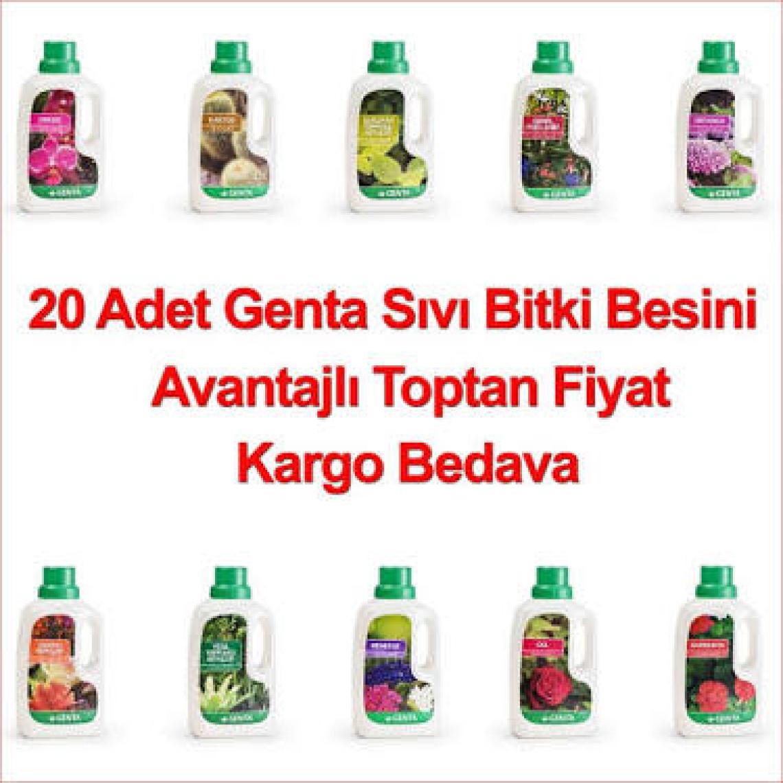 Genta Yeşil Yapraklı Bitkiler İçin Sıvı Besin  500 Cc