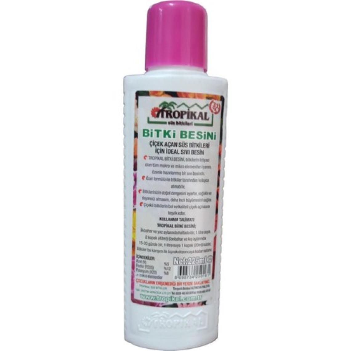 Tropikal Çiçek Açan Süs Bitkileri Için Bitki Besini 225 ml