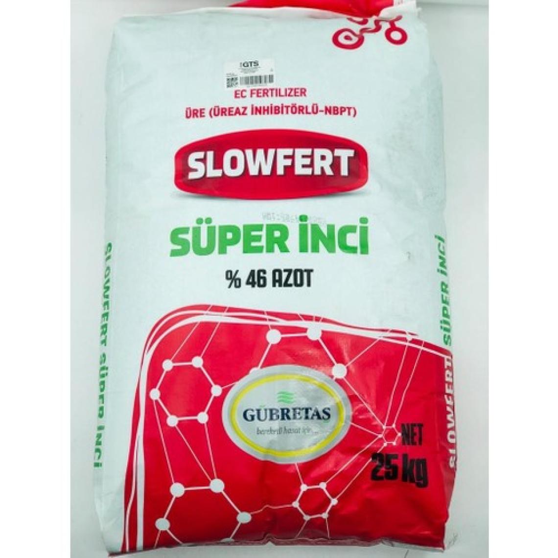 Gübretaş Slowerfert Süper Inci Akıllı Üre Azot Kaybına Son (25 Kg)