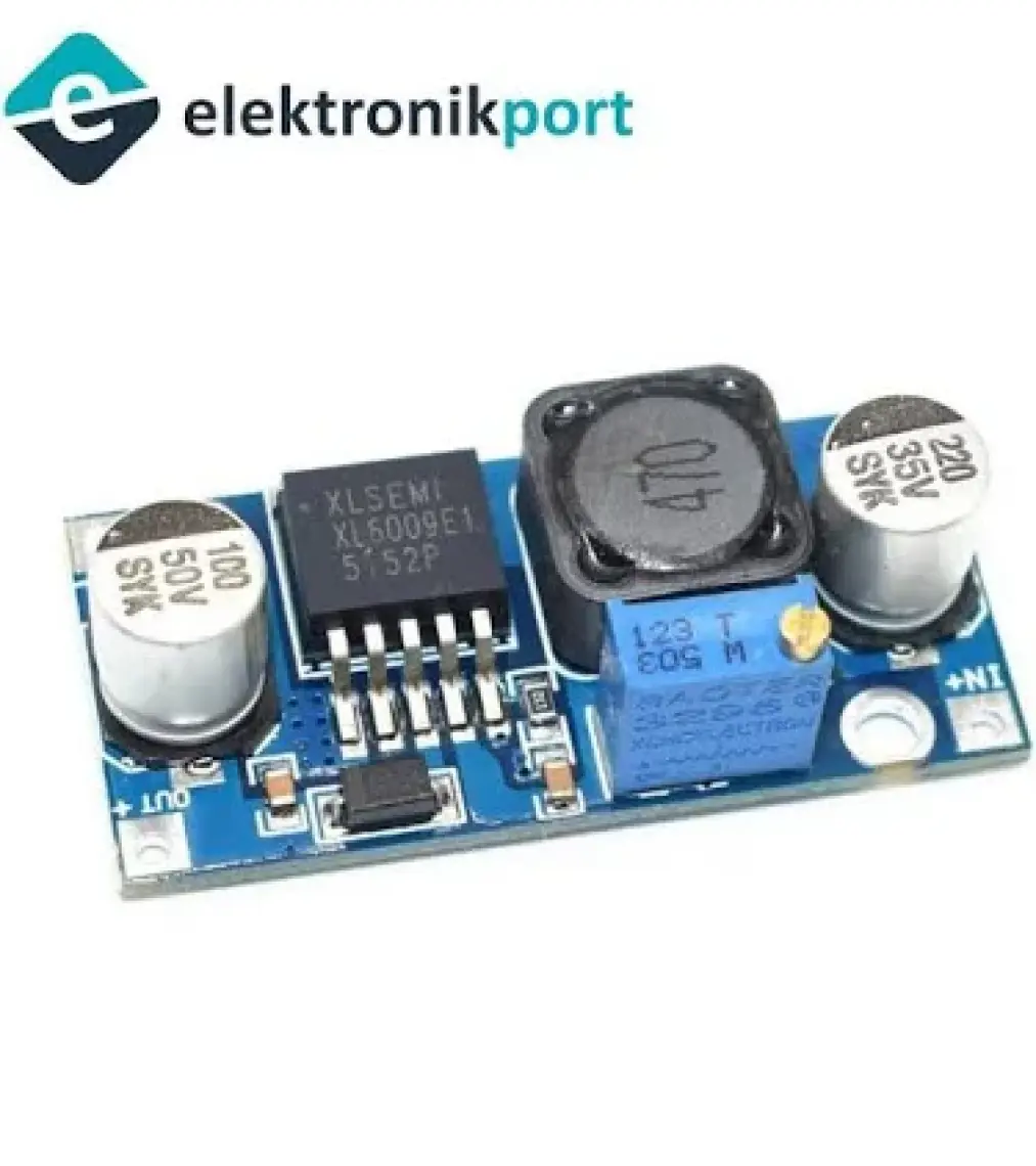 Xl6009 Ayarlanabilir Dc/dc Voltaj Regülatörü Voltaj Yükseltici Regülatör Step Up Modülü Arduino