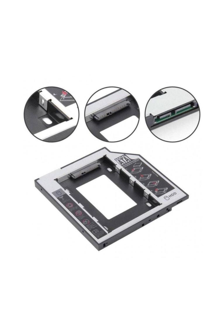 9.5mm Metal Caddy Notebook Ssd Hdd Kızak