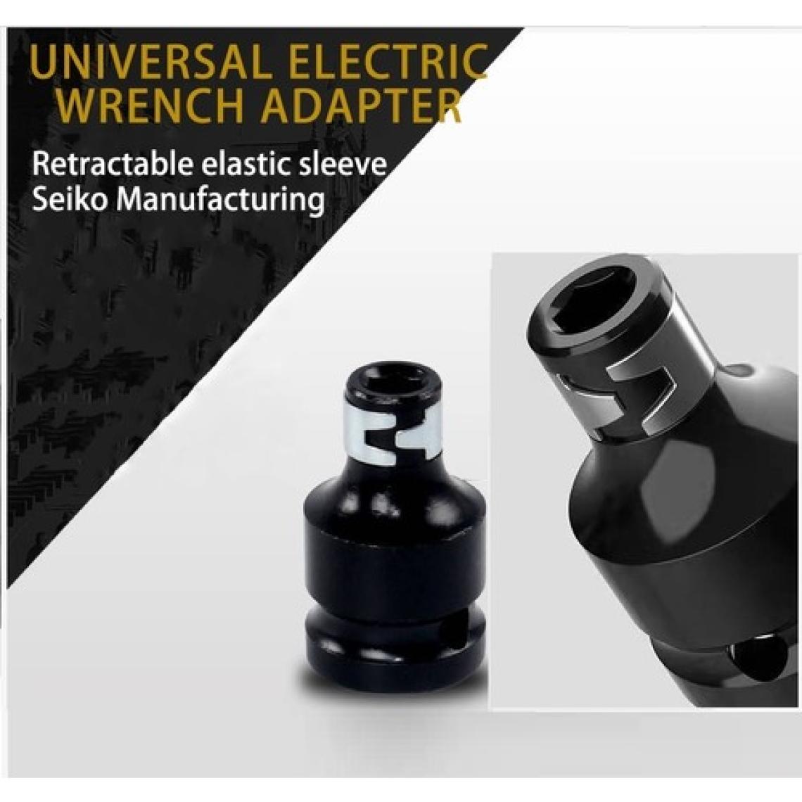 Depolife 1/2 Matkap Chuck Mandrenli Adaptör Somun Sökme Makinesini Hex Bits Uç Dönüştürme Paratı