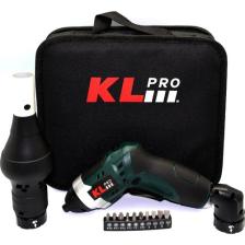 KLPRO KLNM3413 3.6Volt /1,3Ah Li-ion Şarjlı Tornavida + Köşe Adaptörü + Barbekü Aparatı
