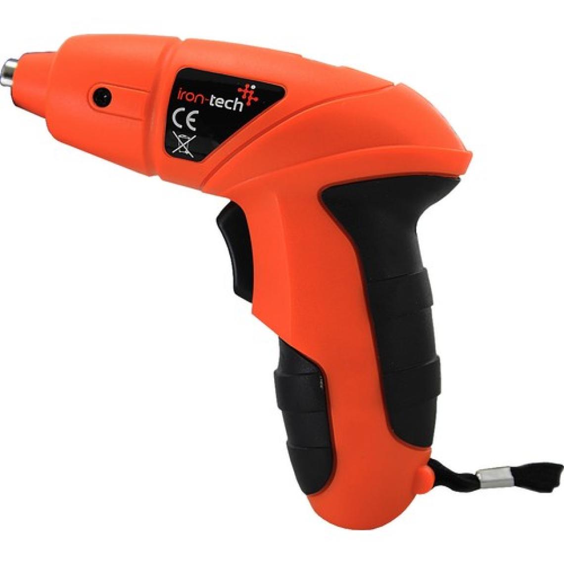 Irontech Li-Ion Pil Şarjlı Matkap Vidalama 24 Parça Vida Seti 3.6V 180RPM 1300MAH IT-SV002