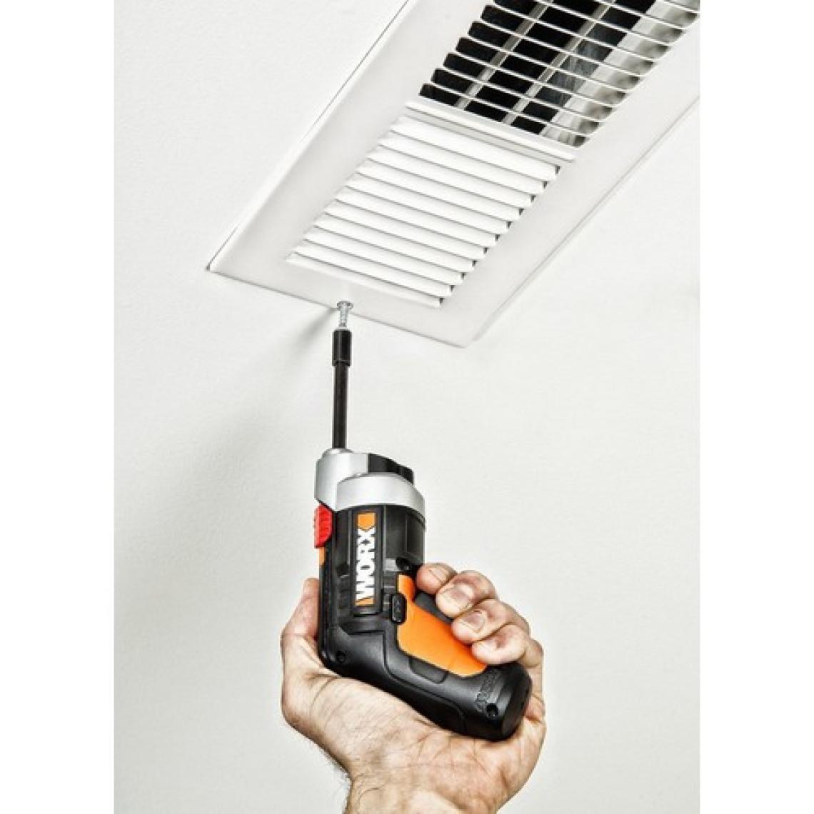 Worx WX252 4 Volt/1.5 Ah. Li-Ion Şarjlı Tornavida + 10 Adet Bits Uç