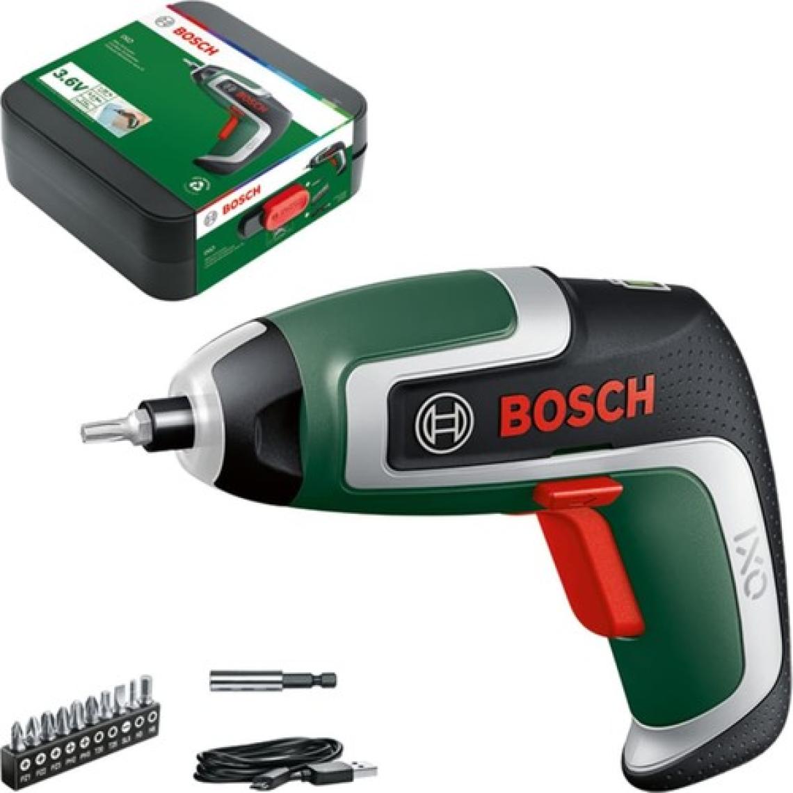 Bosch Ixo Akülü Vidalama Şarjlı Tornavida Şarjlı Matkap Saklama Kutulu + 32 Parça Vidalama Ucu