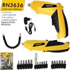 Rown Rown RN3636 3.6V Lı-Ion Şarjlı Tornavida