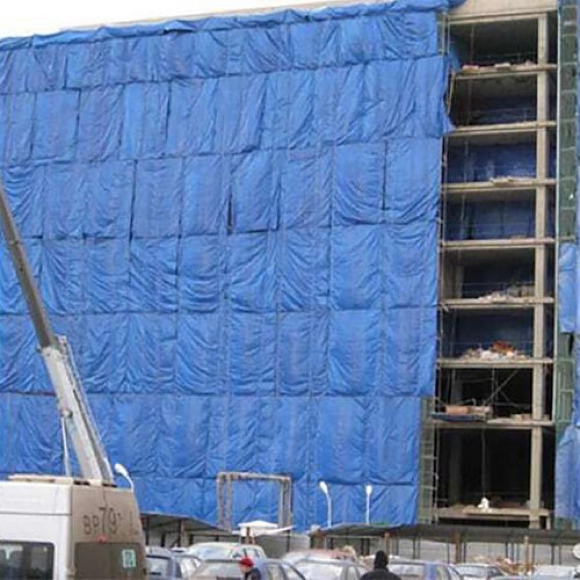 Çadır Branda 7x7  mt Ebatlı - Inşaat Örtüsü