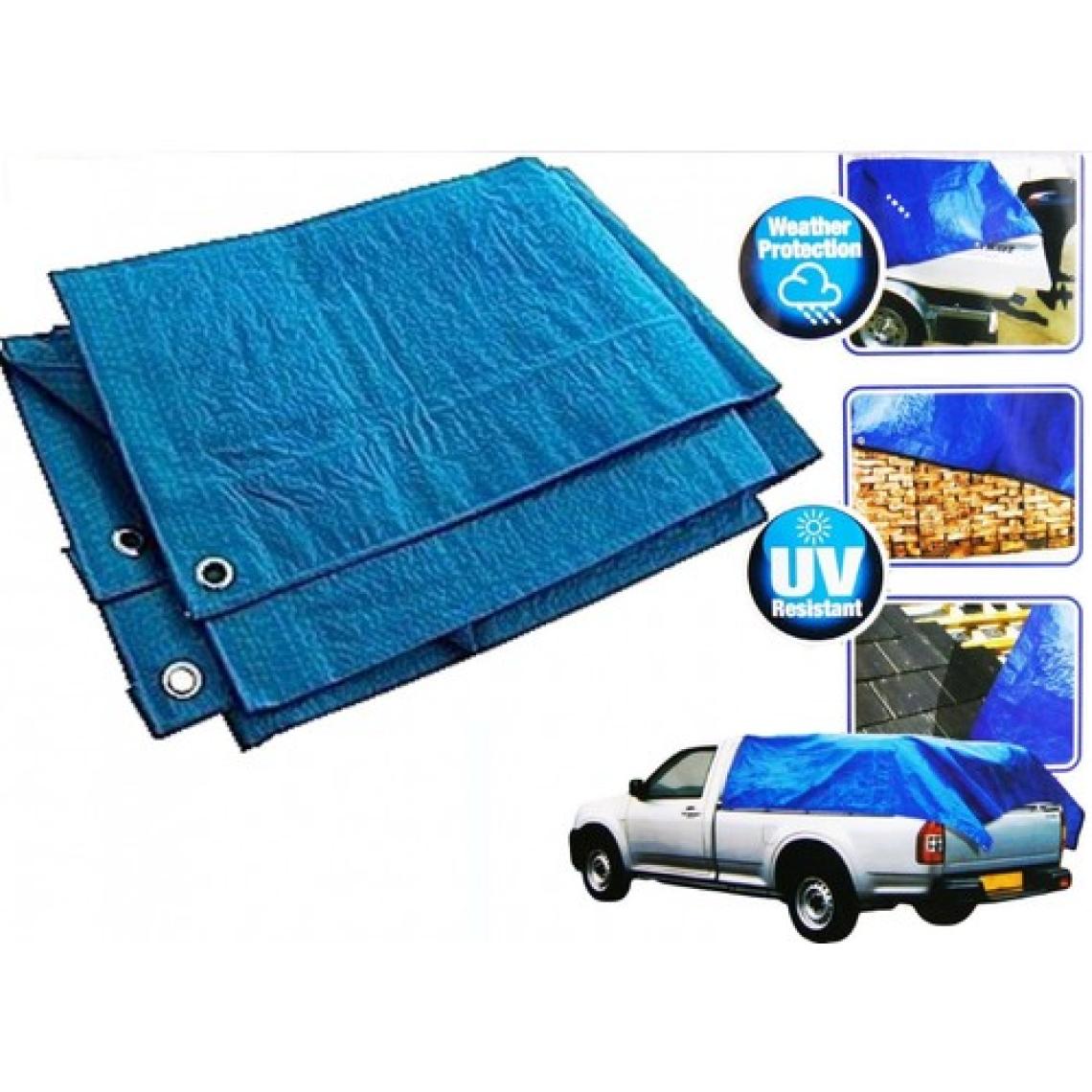 Abk Plastik Su Geçirmez Pvc Ebatlı Branda 3m x 3