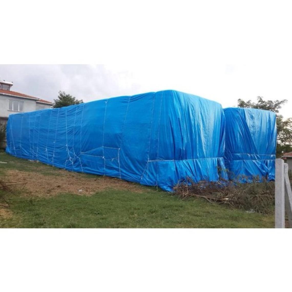 Abk Plastik Su Geçirmez Pvc Ebatlı Branda 12M x 15