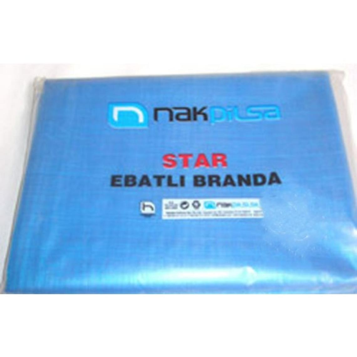 ABK PLASTİK Star Abkplastik Su Kar Geçirmez Ebatlı Branda Çadır 3m x 4m