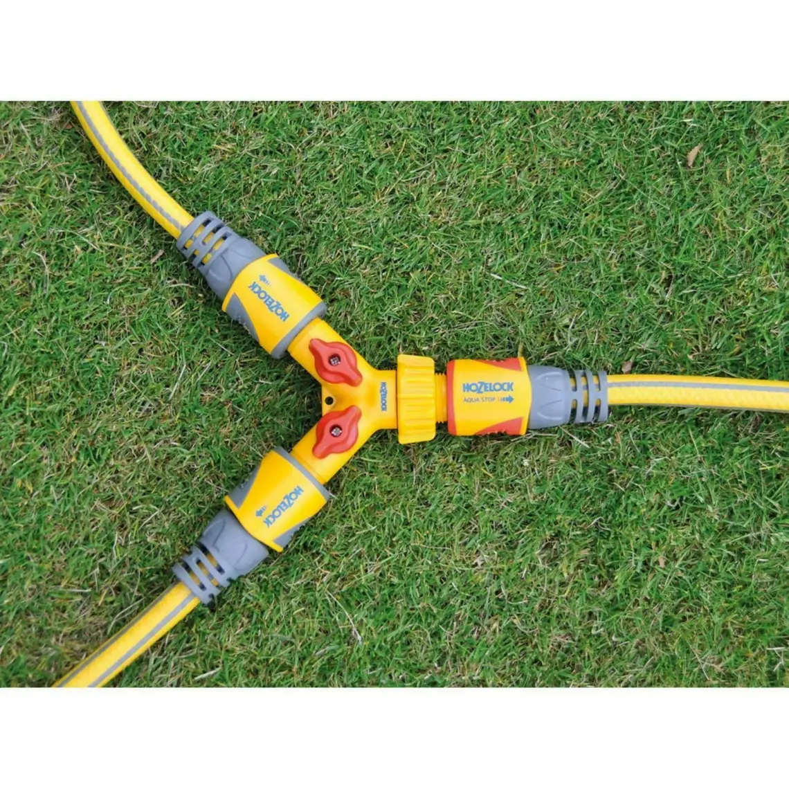 Hozelock 2256H Çift Yönlü Vanalı Musluk Bağlantısı  1/2" - 3/4"