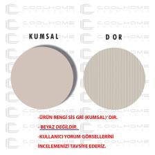 Cool Home Marin Orta Sehpa , Ceviz , Çizgi Desenli , Raflı