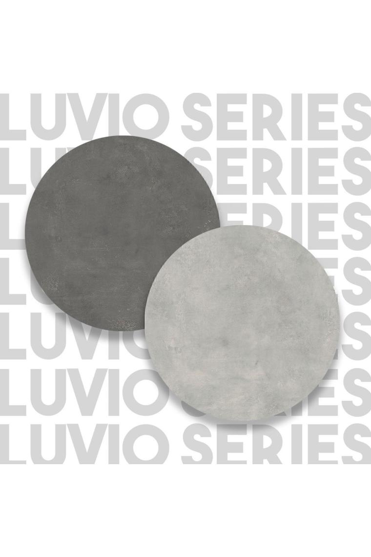 Yurudesign Luvio Orta Sehpa 2 Kapaklı Keçe-Beyaz LV17-WK