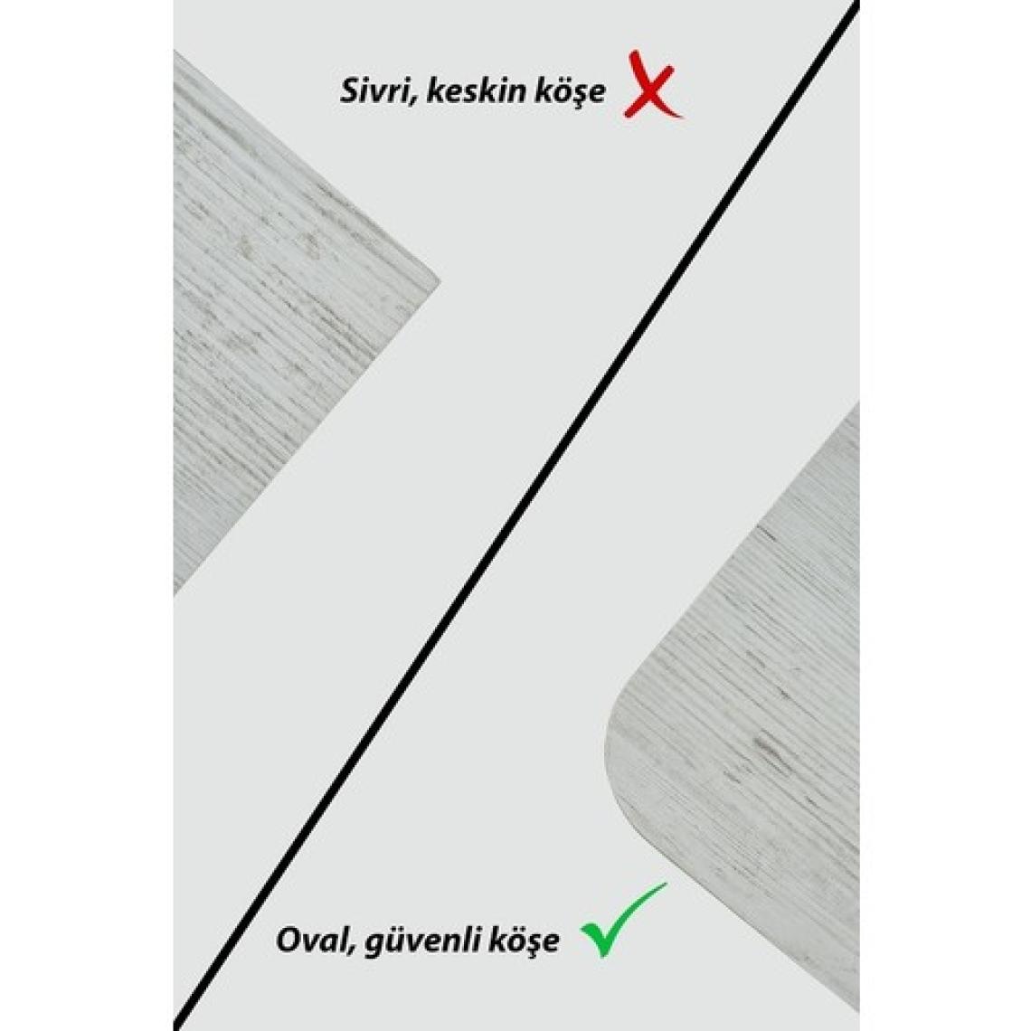 kolexonline Desensiz 3 Kademeli Akıllı Sihirli Sehpa