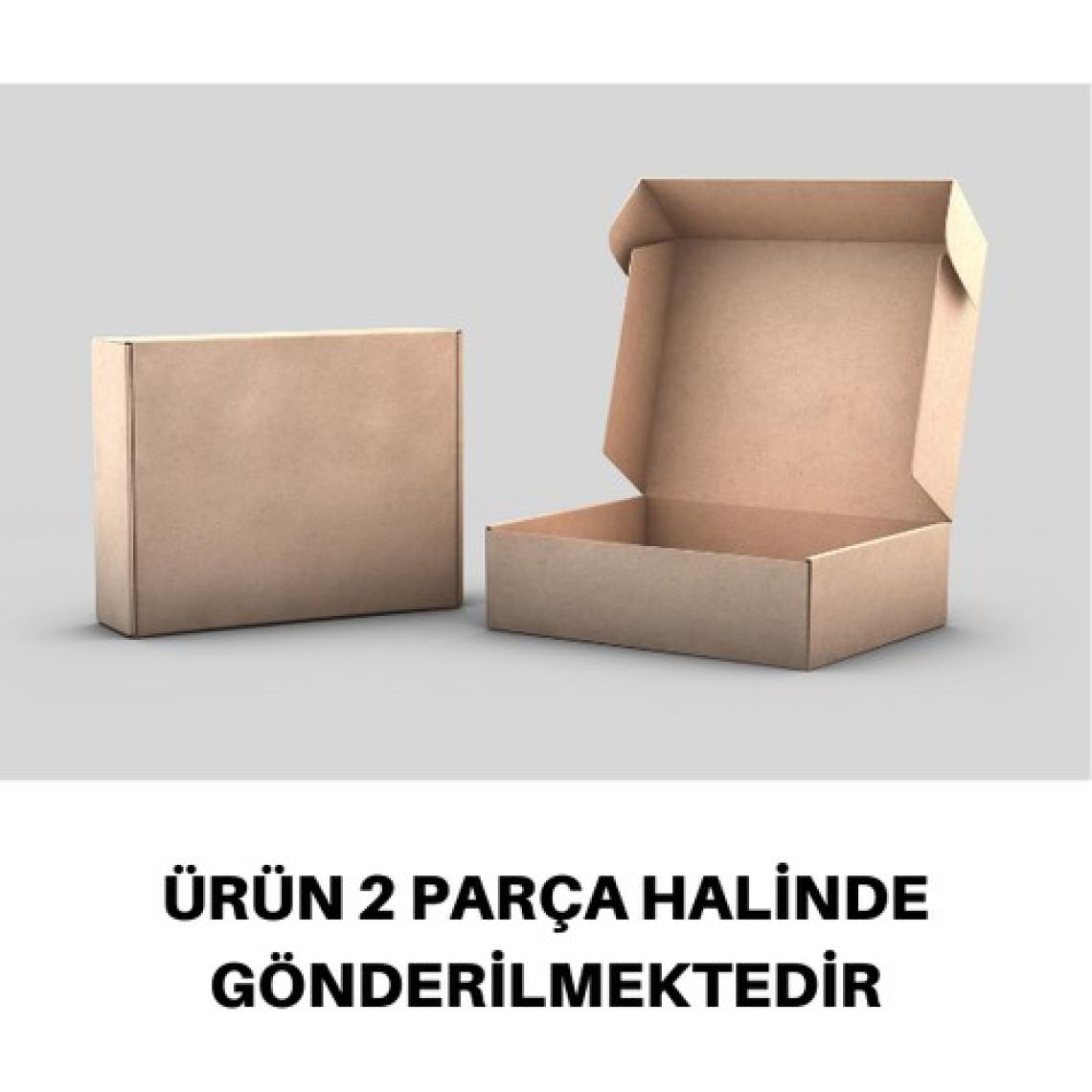Kumsal Oval Kenar 100* 60 Orta Sehpa Beyaz