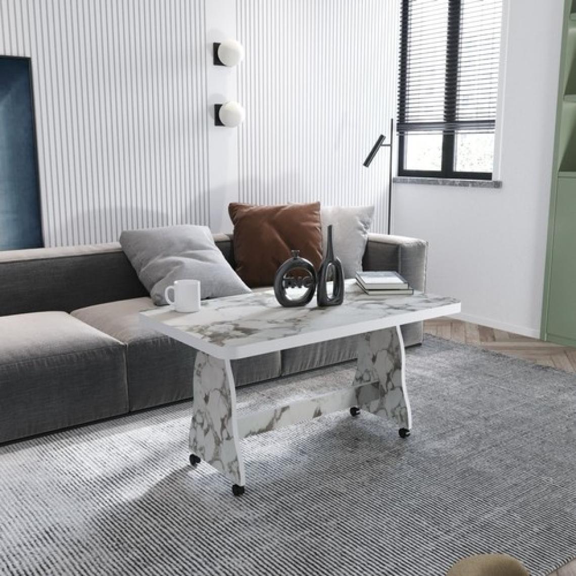 Ejder Metal Ejdr77 Tekerlekli Orta Sehpa