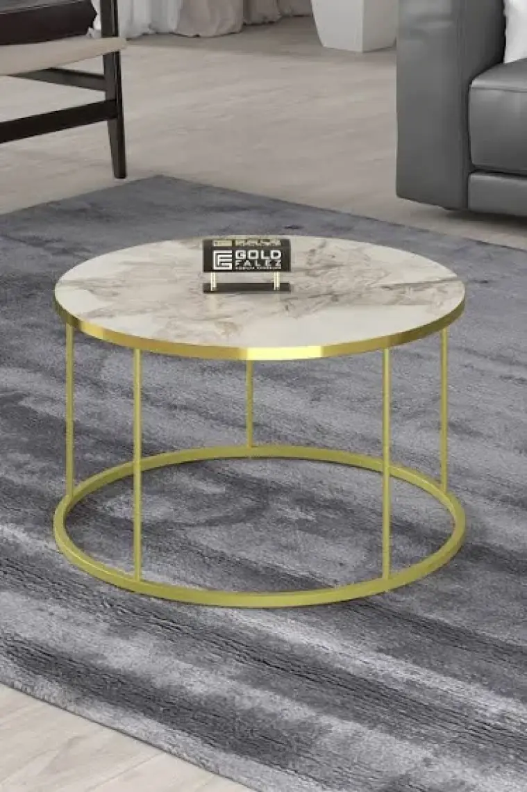 ORTA SEHPA VE ZİGON SEHPA TERRA SET GOLD BENDİR