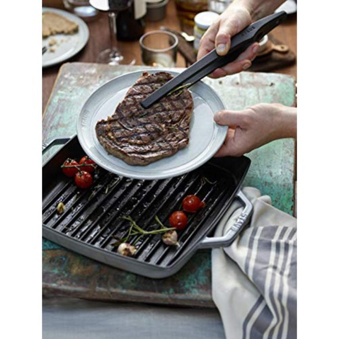Staub Silikon Maşa Siyah