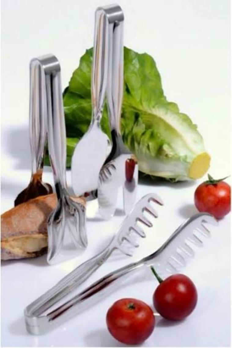 Fbz Home 3'lü Lüx Servis Seti Makarna-Pasta-Salata Maşası