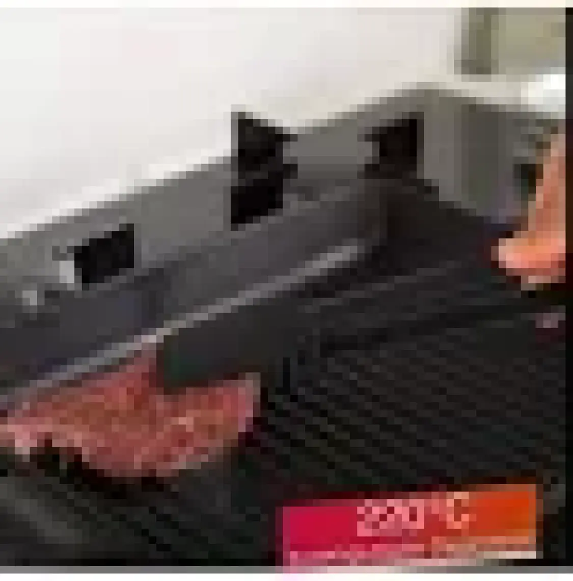 Rotanev Servis ve Izgara Maşası Yanmaz Yapışmaz Teflon Maşa Kaymaz Barbekü Maşası