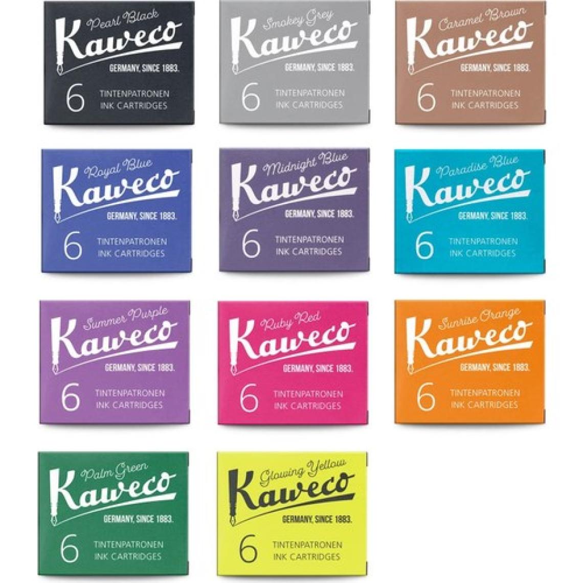Kaweco 10000259 Dolmakalem Kartuş Kahverengi
