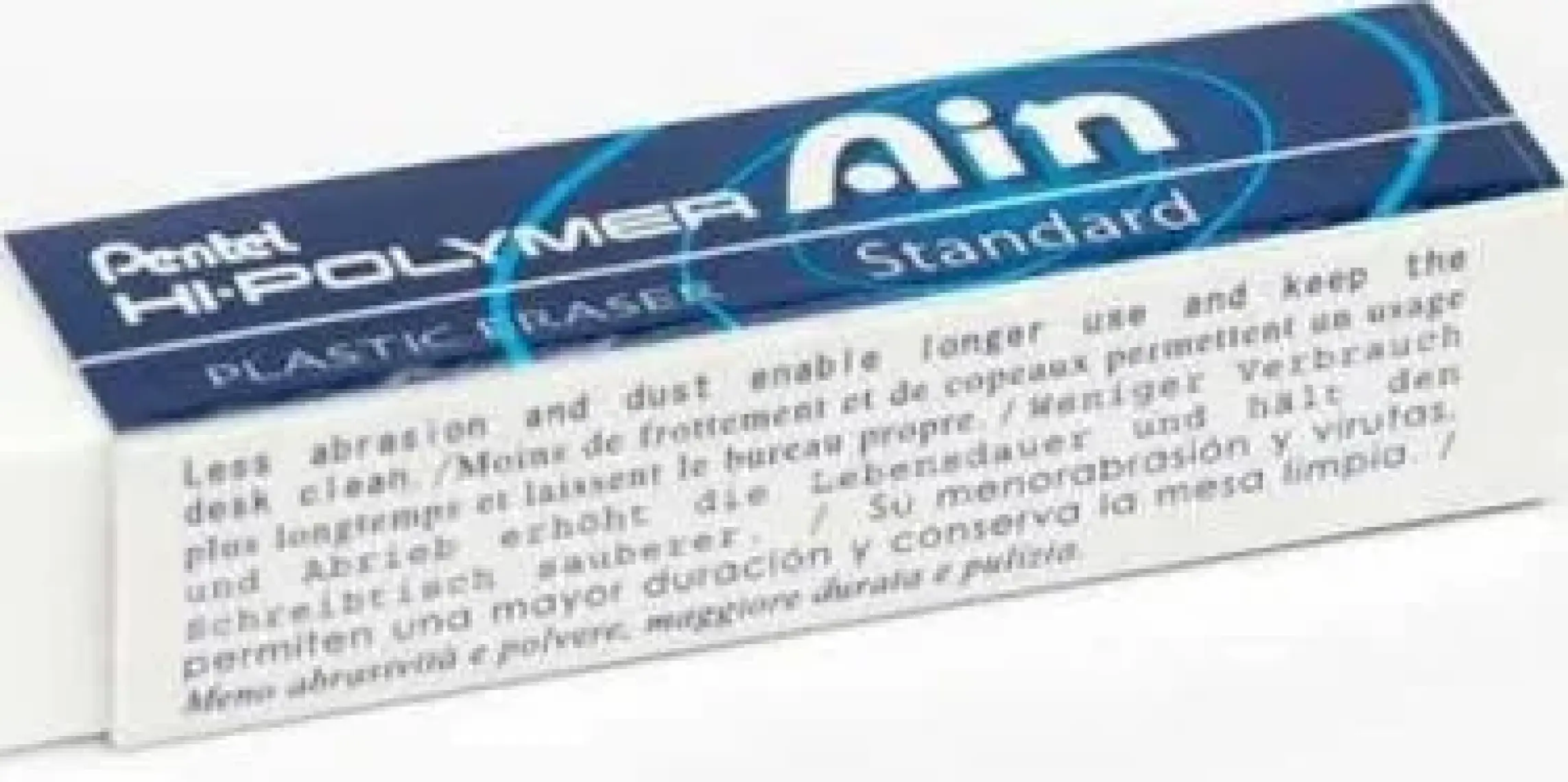 Pentel Hi-Polymer Ain ZETH07 Silgi Standard Sertlik, Beyaz
