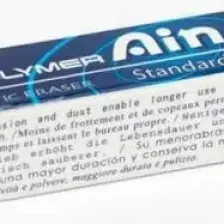 Pentel Hi-Polymer Ain ZETH07 Silgi Standard Sertlik, Beyaz
