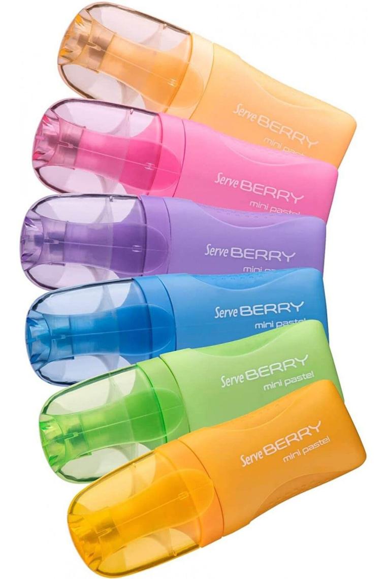 Marka: Berry Mini Fosforlu Kalem Pastel 6li Pet Kategori: Uçlu Kalem