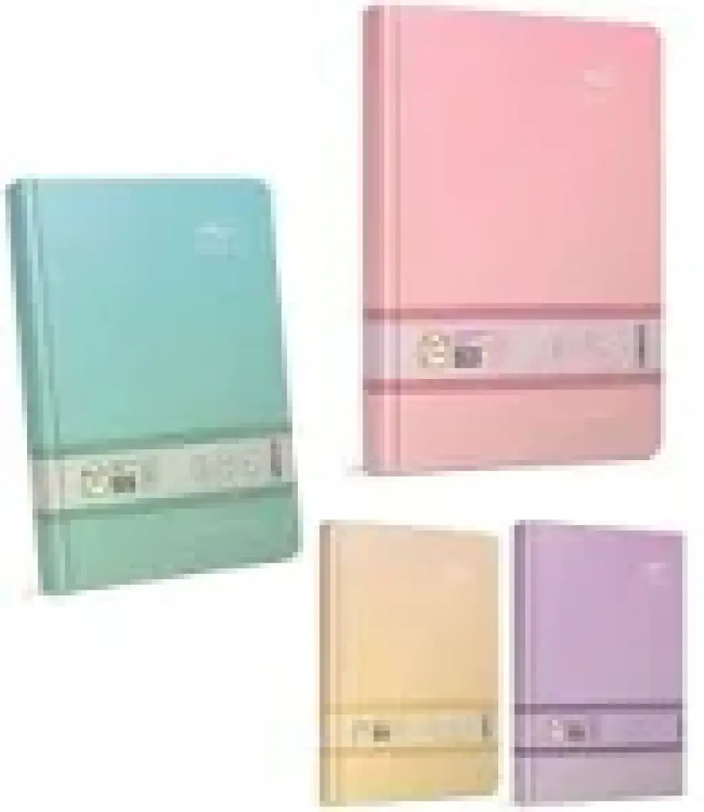 Gıpta Thebook Pastels Ip Dikişli Sert Kapak 20 x 28 cm  120 Yaprak Kareli Defter